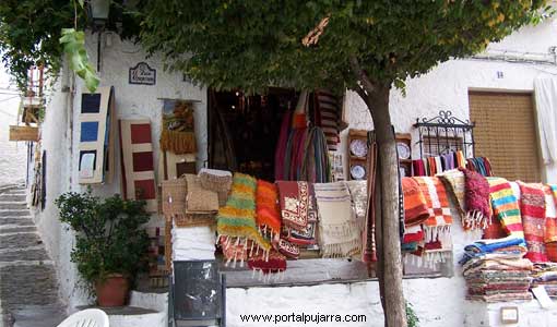 Tiendas de artesanía Alpujarra
