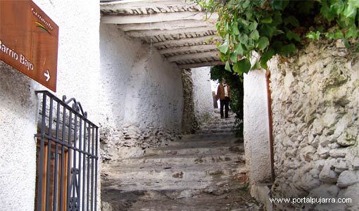 pueblo Bubión Tinao Barrio bajo