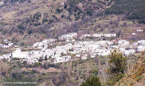 Origen e historia de Bubión vista panorámica