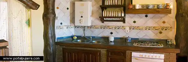 Decoración de las casas rurales Alpujarra