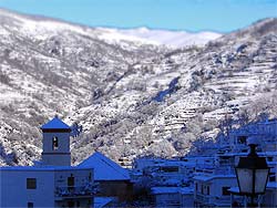 nieve en la alpujarra