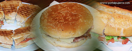 hamburguesas bocadillos El Pilon