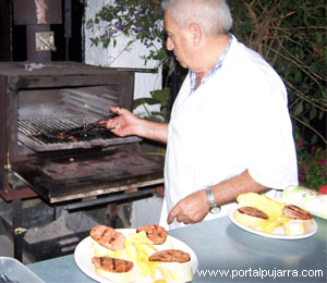 barbacoa en la Alpujarra en el restaurante Casa Alfonso