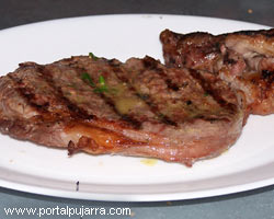 barbacoa en la Alpujarra en el restaurante Casa Alfonso