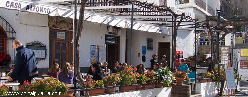 barbacoa en la Alpujarra en el restaurante Casa Alfonso