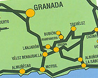 mapa alpujarra