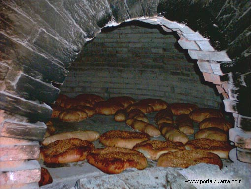 horno de leña Pampaneira