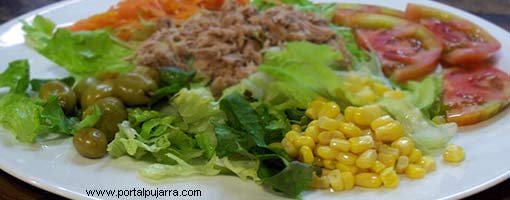 ensalada típica Alpujarra