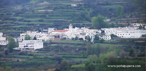 Vista  general Portugos Alpujarra